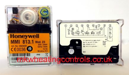 Honeywell MMI813.1 MOD 23 240V Control Box 0622220U (C21317Y)